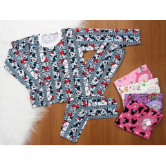 Pijama Estampado ML Feminino