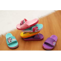 Chinelo Slide Dinossaur Feminino