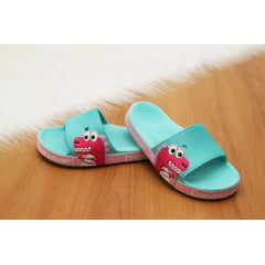 Chinelo Slide Dinossaur Feminino