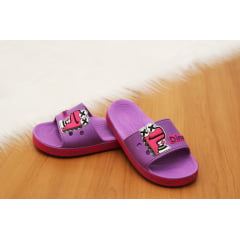 Chinelo Slide Dinossaur Feminino