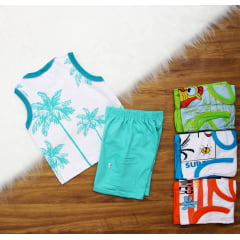 Cj. Regata Short Bolsinho