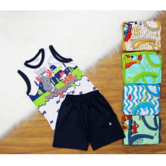 Cj. Regata Short Bolsinho