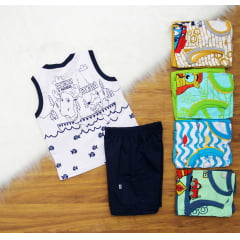 Cj. Regata Short Bolsinho