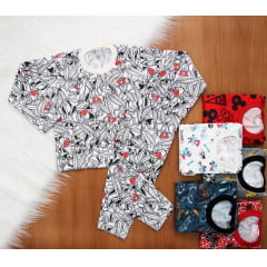 Pijama Estampado ML Masculino 