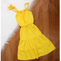 Vestido Longo Alça Infantil 