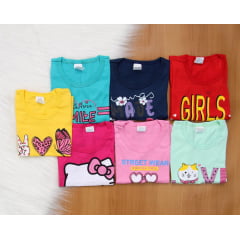 Cj. Cotton Color Short Infantil 