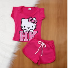 Cj. Cotton Color Short Infantil 