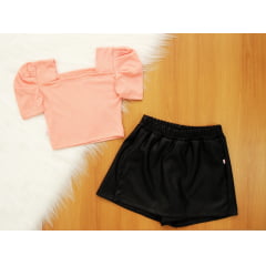 Cj. Cropped Short Saia CF