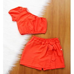 Cj. Cropped Short Saia CL