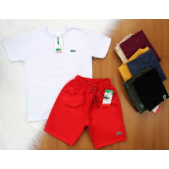 Cj. Lct Short Elastico Juvenil