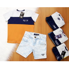 Cj. Multimarcas Short Jeans Premium 