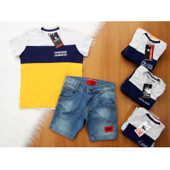 Cj. Multimarcas Short Jeans Premium 