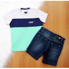 Cj. Multimarcas Short Jeans Premium 