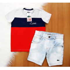 Cj. Multimarcas Short Jeans Premium 