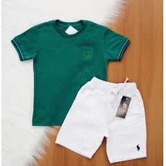 Cj. PL Short Branco 