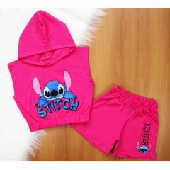 Cj. Stitch Capuz Short