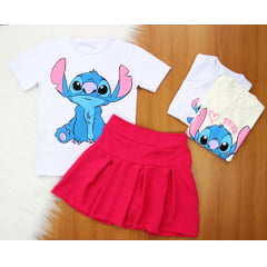 Cj. Stitch Saia Balonê