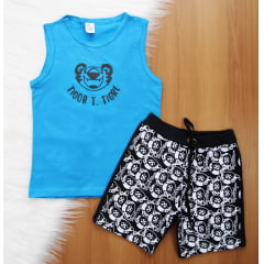 Cj. TT Short Carinhas 