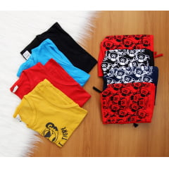 Cj. TT Short Carinhas 