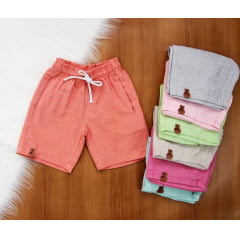 Short Colors Linho