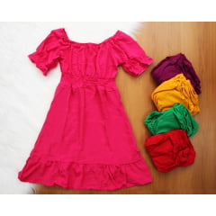 Vestido Color Juvenil 