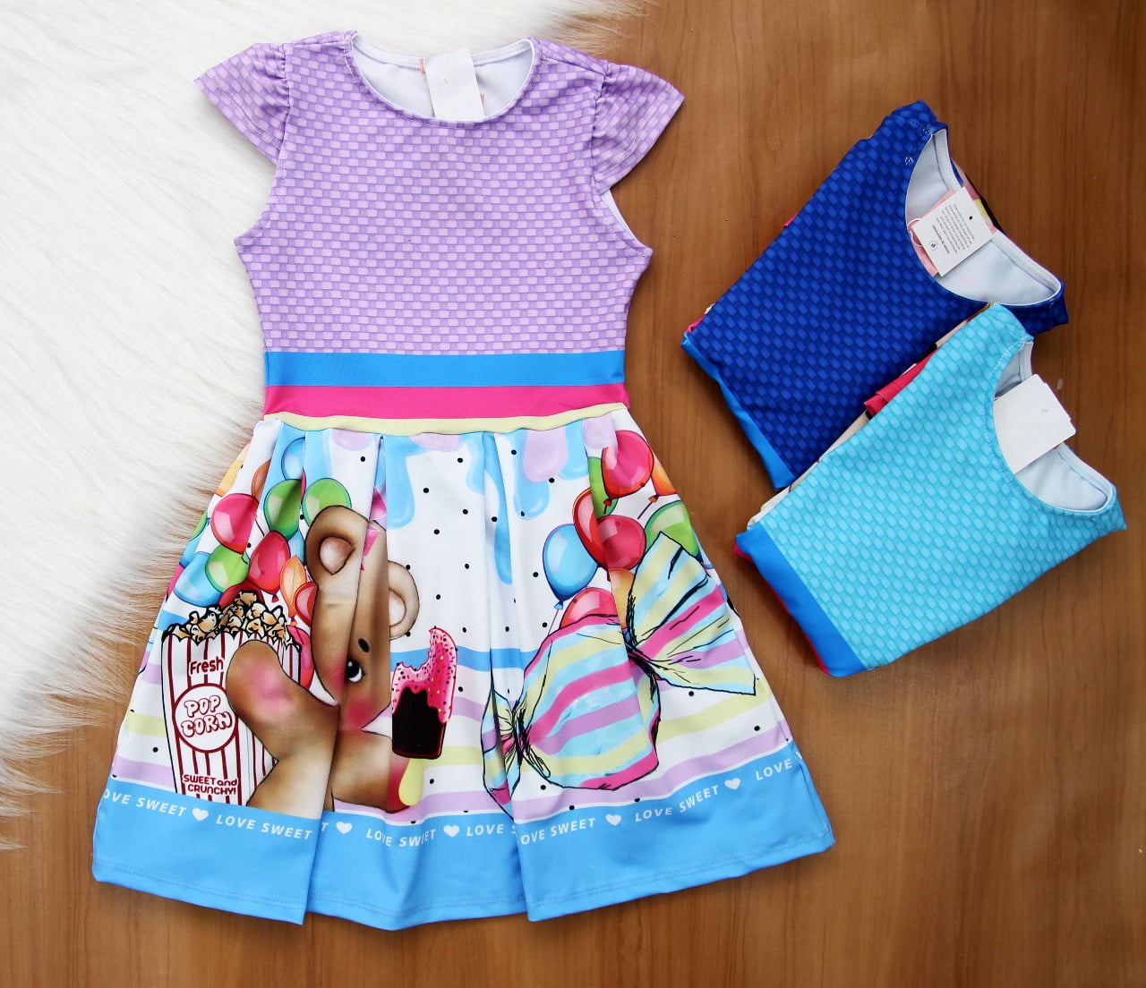 Vestido Urso Candy