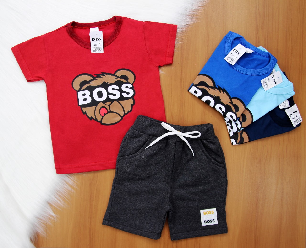 Cj. Boss Short D Moletom