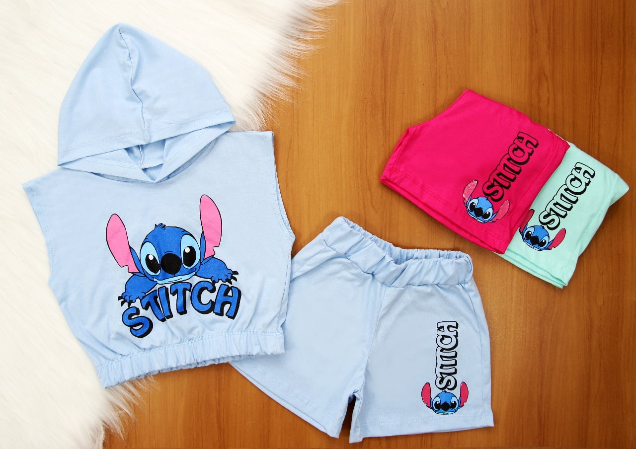 Cj. Stitch Capuz Short